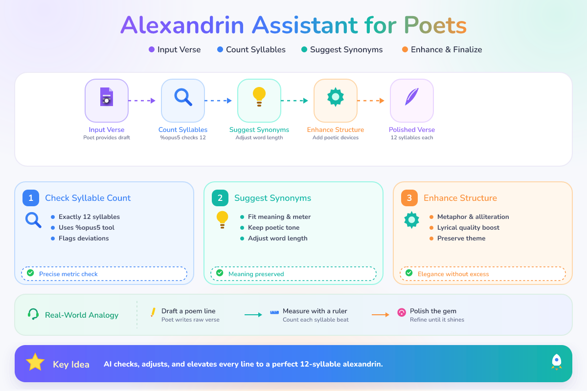 Alexandrin Assistant for Poets